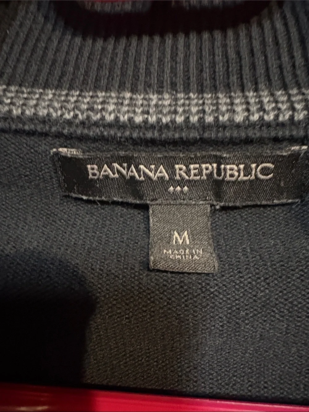Banana Republic Black Quilted Bomber Windbreaker